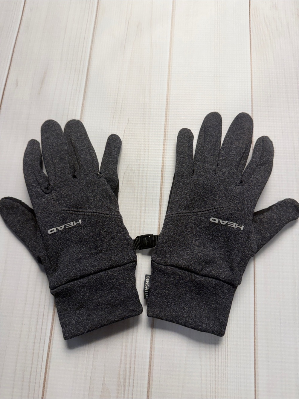 HEAD Dark Gray Fleece Touchscreen Gloves